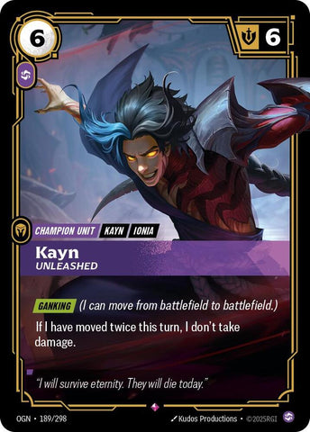 Kayn - Unleashed - Origins (OGN) (189/298)