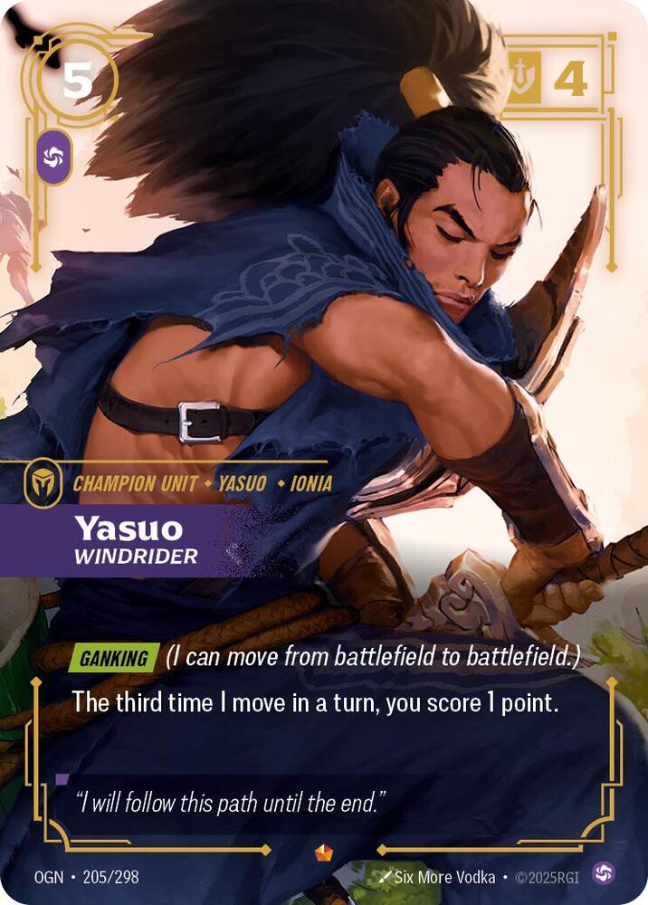 Yasuo - Windrider - Origins (OGN) (205/298)