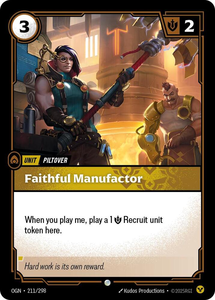 Faithful Manufactor - Origins (OGN) (211/298)