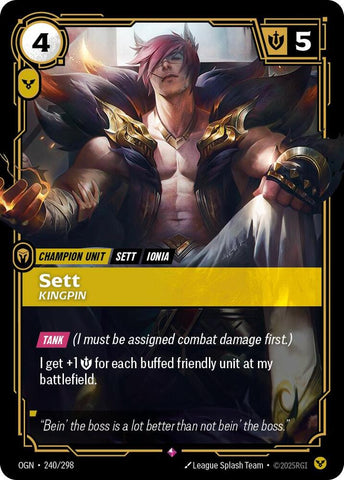 Sett - Kingpin - Origins (OGN) (240/298)