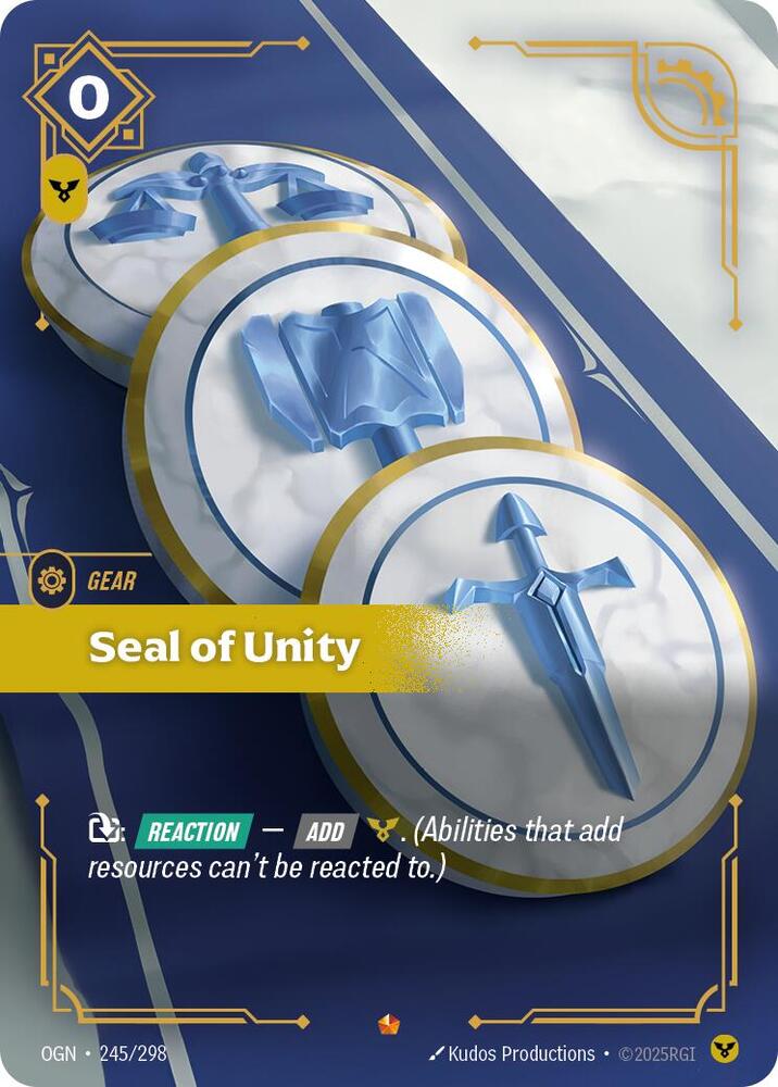 Seal of Unity - Origins (OGN) (089a/298)