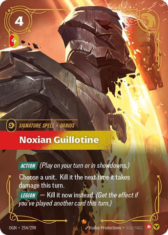 Noxian Guillotine - Origins (OGN) (254/298)