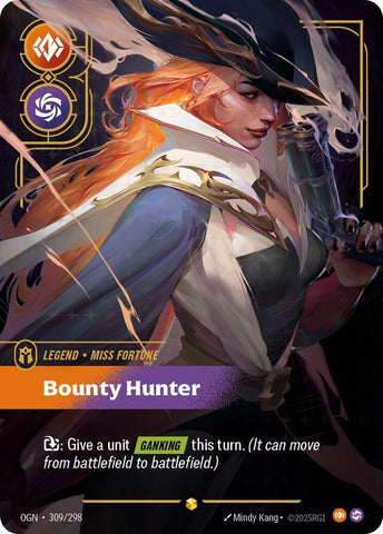 Miss Fortune - Bounty Hunter (Overnumbered) - Origins (OGN) (309/298)