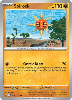 Solrock (075/132) [Mega Evolution: Base Set]