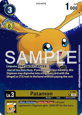 Patamon [P] (Digimon Story: Time Stranger Promo Pack) [Promotional Cards]