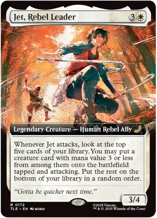Jet, Rebel Leader (Extended Art) [Avatar: The Last Airbender: Eternal-Legal]