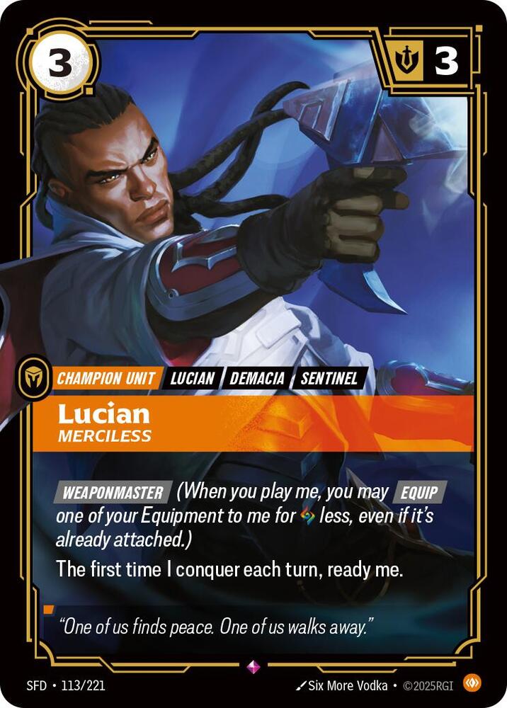 Lucian - Merciless - Spiritforged (SFD) (113/221)