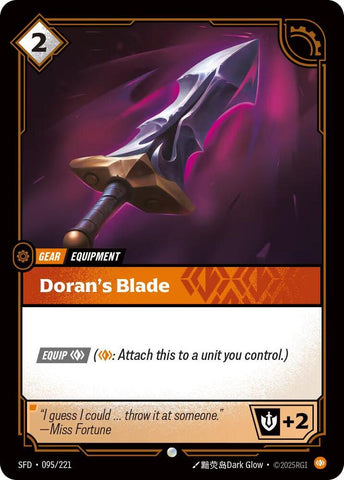 Doran's Blade - Spiritforged (SFD) (095/221)