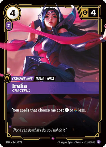Irelia - Graceful - Spiritforged (SPF) (141/221)