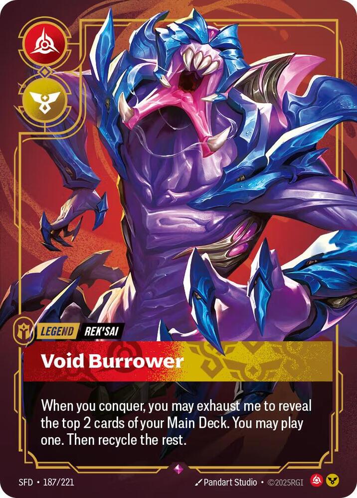 Rek'sai - Void Burrower - Spiritforged (SFD) (187/221)