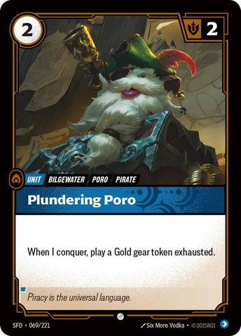 Plundering Poro - Spiritforged (SFD) (069/221)