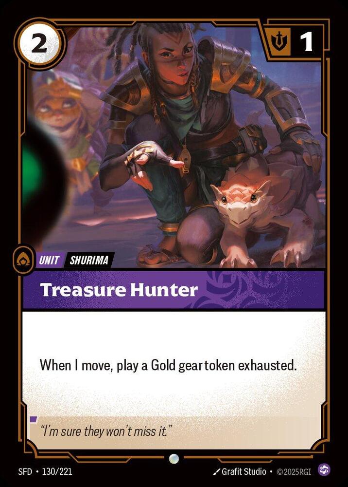 Treasure Hunter - Spiritforged (SFD) (130/221)