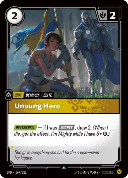 Unsung Hero - Spiritforged (SFD) (167/221)