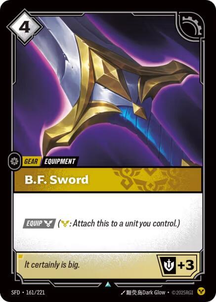 B.F. Sword - Spiritforged (SFD) (161/221)