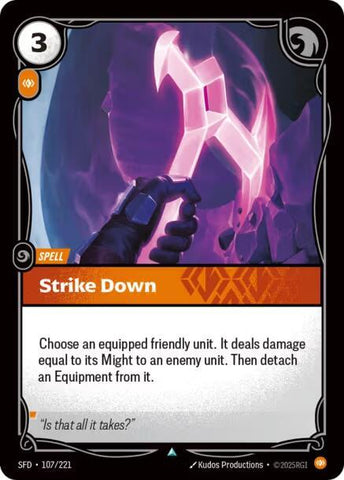 Strike Down - Spiritforged (SFD) (107/221)