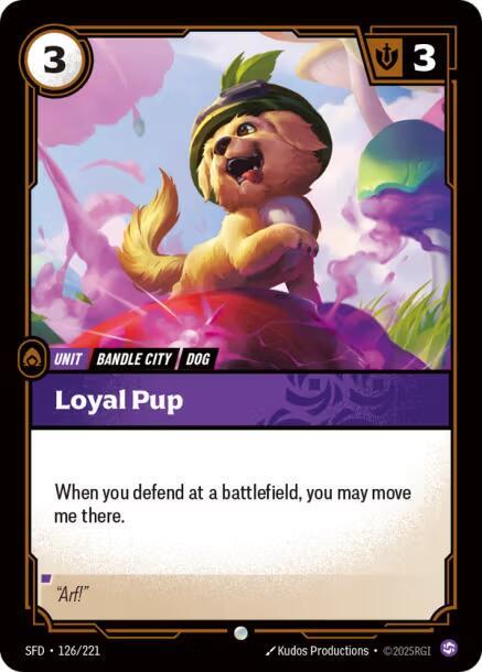 Loyal Pup - Spiritforged (SFD) (126/221)