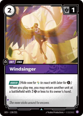 Windsinger - Spiritforged (SFD) (138/221)