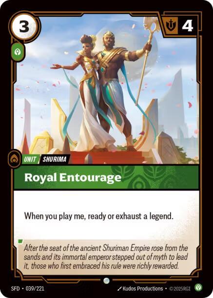 Royal Entourage - Spiritforged (SFD) (039/221)