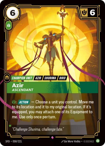 Azir - Ascendant - Spiritforged (SFD) (050/221)