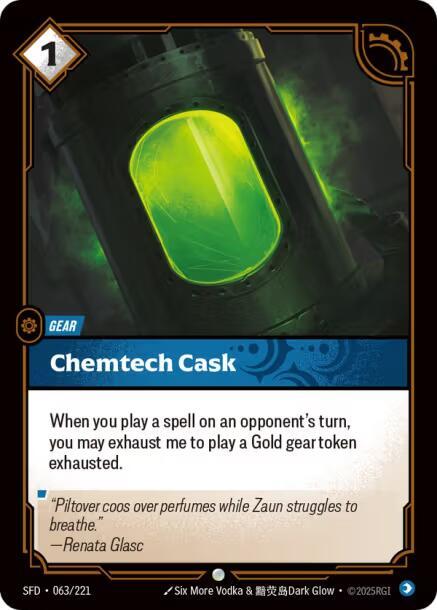 Chemtech Cask - Spiritforged (SFD) (063/221)