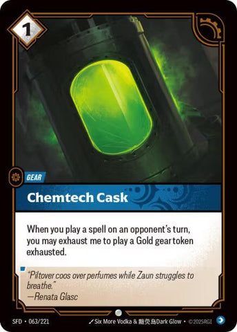 Chemtech Cask - Spiritforged (SFD) (063/221)