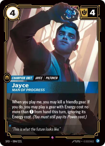 Jayce - Man of Progress - Spiritforged (SFD) (084/221)