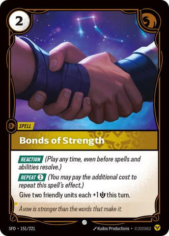 Bonds of Strength - Spiritforged (SFD) (151/221)