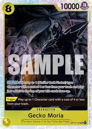 Gecko Moria (OP14-104) [The Azure Sea's Seven]