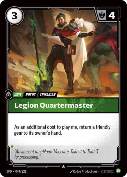 Legion Quartermaster - Spiritforged (SFD) (044/221)