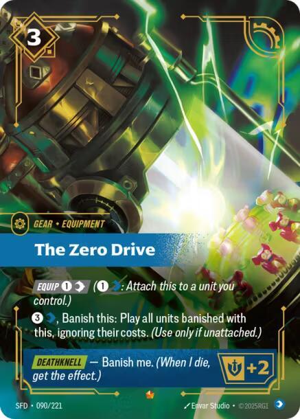 The Zero Drive - Spiritforged (SFD) (090/221)