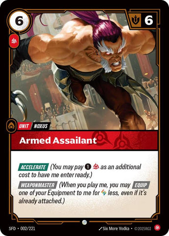 Armed Assailant - Spiritforged (SFD) (002/221)