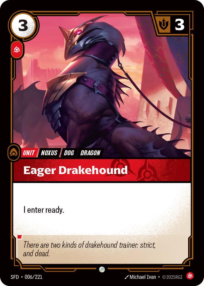 Eager Drakehound - Spiritforged (SFD) (006/221)