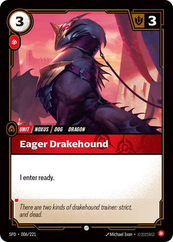 Eager Drakehound - Spiritforged (SFD) (006/221)