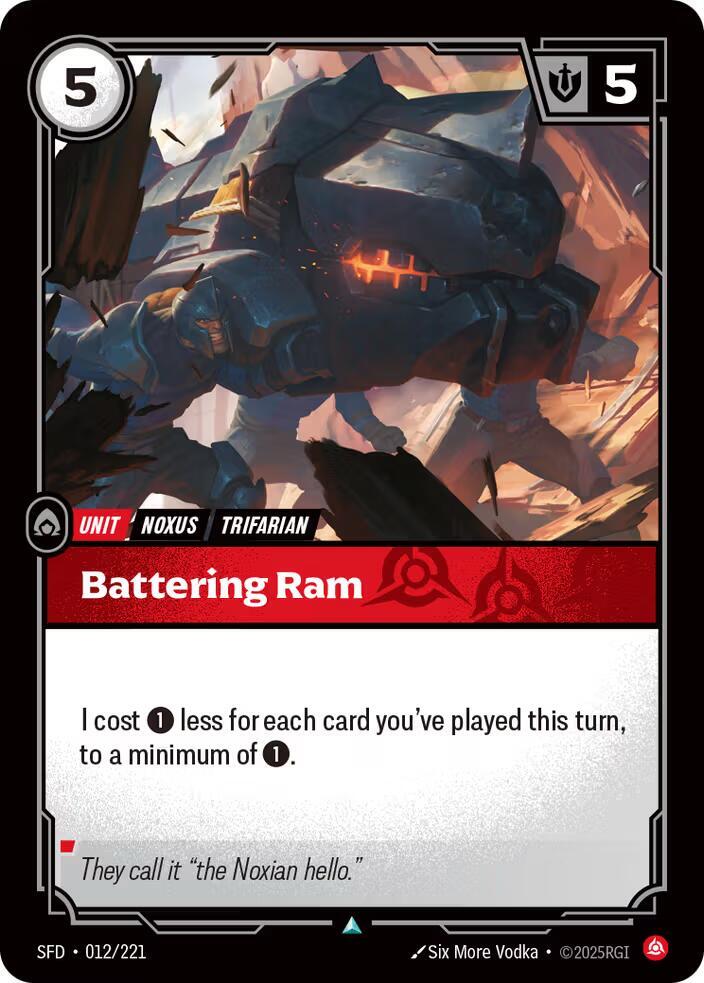 Battering Ram - Spiritforged (SFD) (012/221)