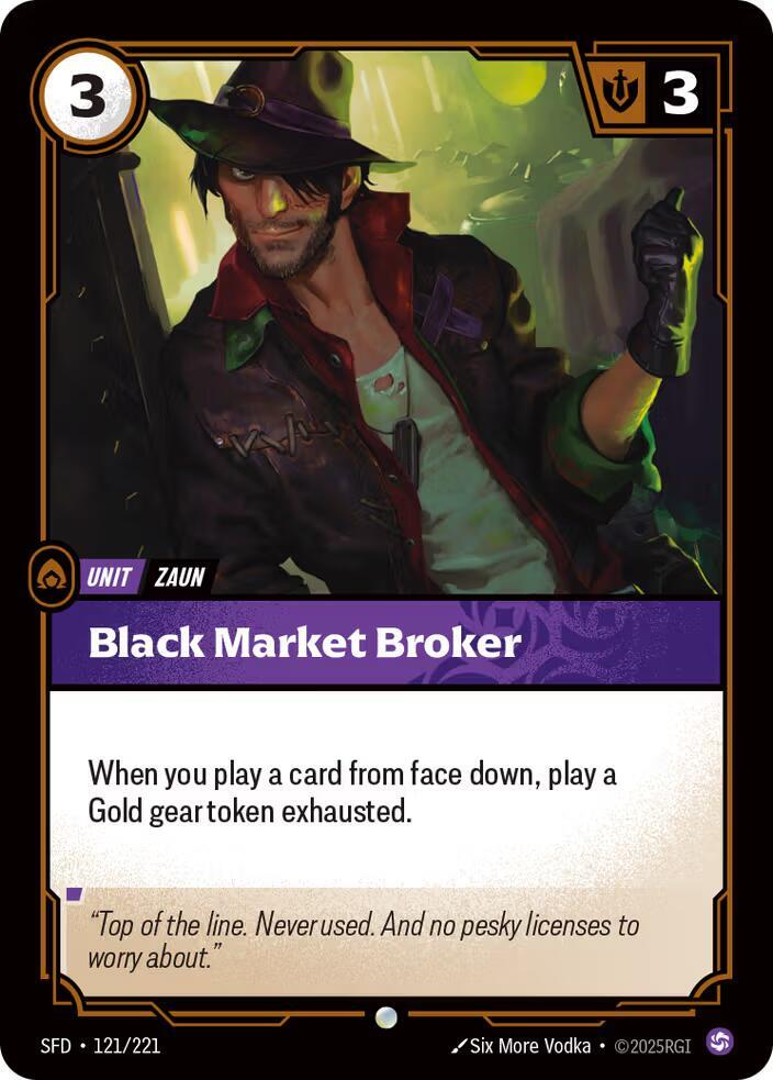 Black Market Broker - Spiritforged (SPF) (121/221)