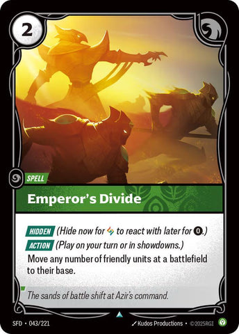 Emperor's Divide - Spiritforged (SFD) (043/221)