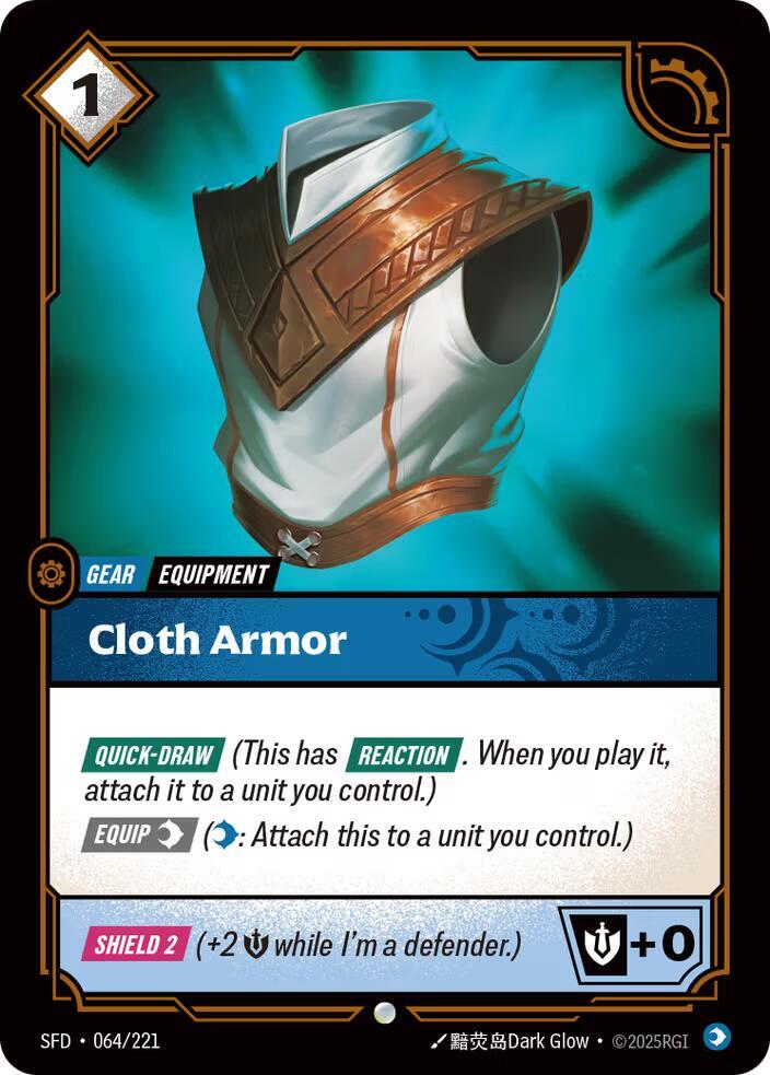Cloth Armor - Spiritforged (SFD) (064/221)