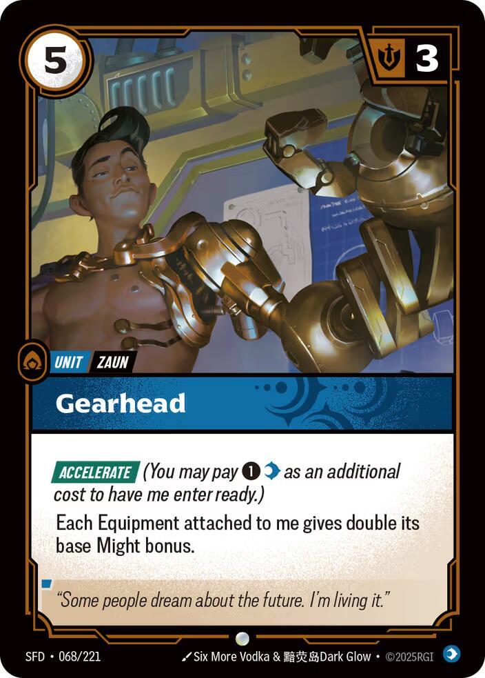 Gearhead - Spiritforged (SFD) (068/221)