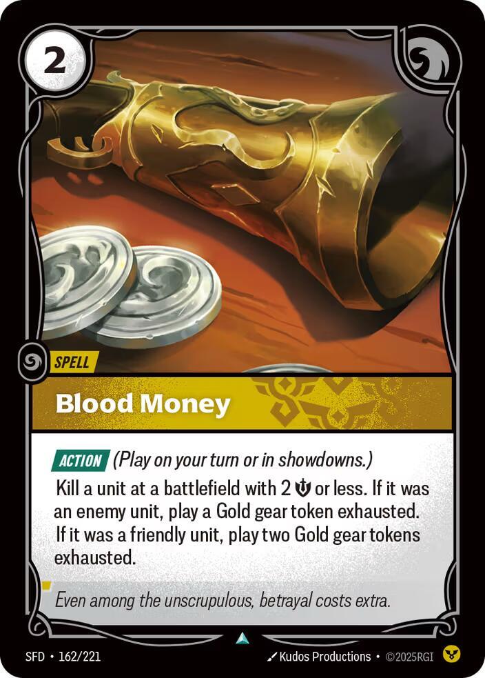 Blood Money - Spiritforged (SFD) (162/221)