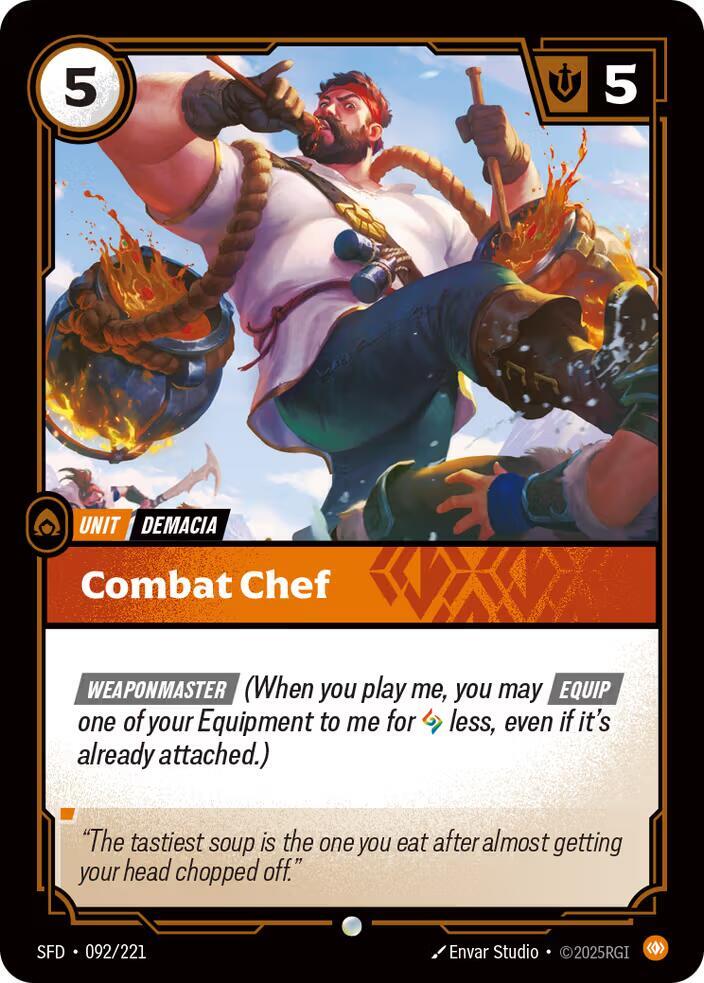 Combat Chef - Spiritforged (SFD) (092/221)