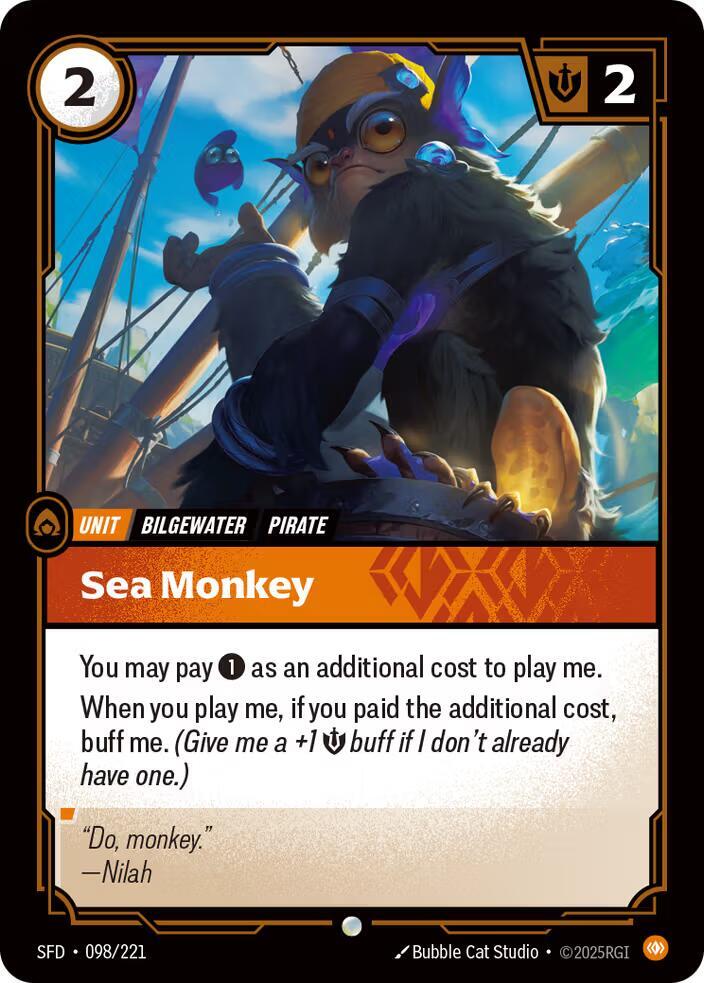 Sea Monkey - Spiritforged (SFD) (098/221)