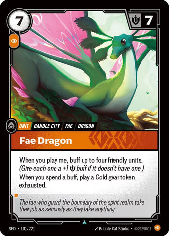 Fae Dragon - Spiritforged (SFD) (101/221)