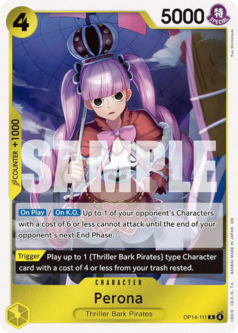 Perona (OP14-111) [The Azure Sea's Seven]
