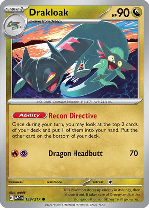 Drakloak (159/217) [Mega Evolution: Ascended Heroes]