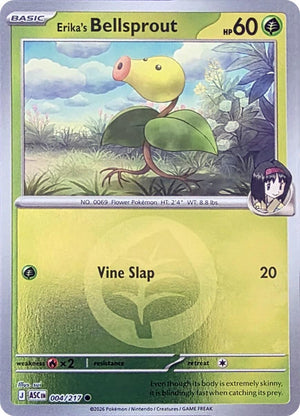Erika's Bellsprout (004/217) (Energy Symbol Pattern) [Mega Evolution: Ascended Heroes]