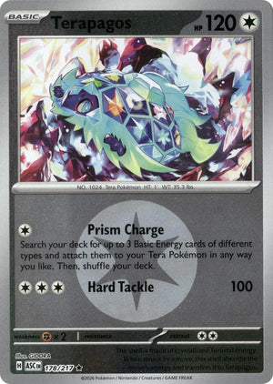 Terapagos (178/217) (Energy Symbol Pattern) [Mega Evolution: Ascended Heroes]
