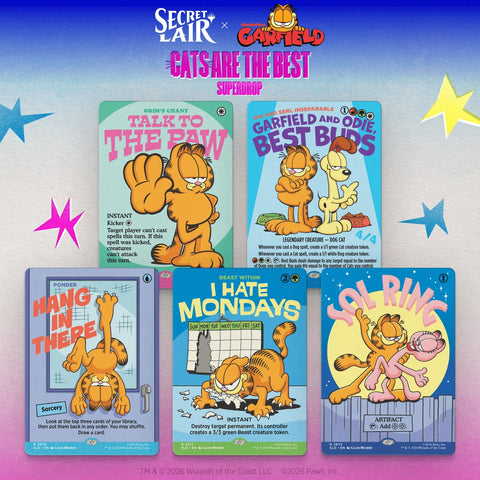 Preventa Secret Lair x Garfield: Motivationally Challenged