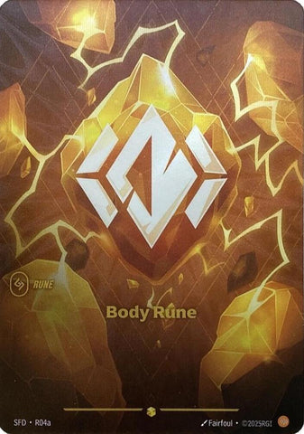 Body Rune (Alternate Art) - Spiritforged (SFD) (R04a)