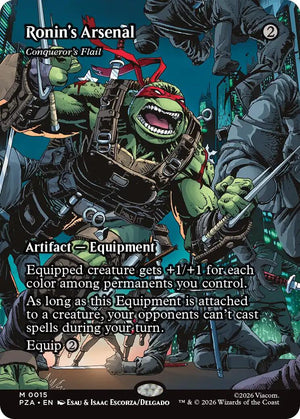 Ronin's Arsenal - Conqueror's Flail (Borderless) [Teenage Mutant Ninja Turtles Eternal-Legal]