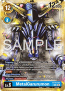 MetalGarurumon [BT15-101] (Gold Border) [Advanced Booster Digimon Generation]
